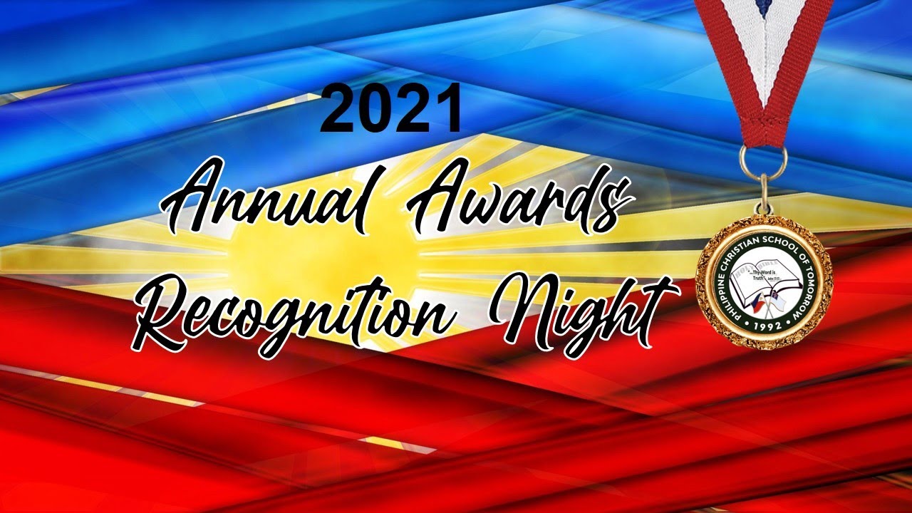 2021 Annual Awards Recognition Night - YouTube