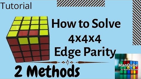 How to solve 4x4 Rubik