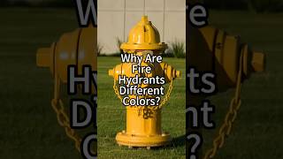 Why Are Fire Hydrants Different Colors? #Funfacts #firehydrant #didyouknow