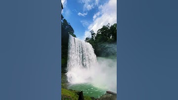 Waterfall in Vietnam 🇻🇳.Một trong những Thác nước hùng vĩ nhất Tây Nguyên. #travel #vietnam