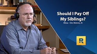 Should I Pay Off My Siblings - They Keep Asking For Money