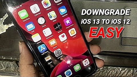 How to Update From iOS 12 to iOS 13 or Downgrade iOS 13 to iOS 12 EASY