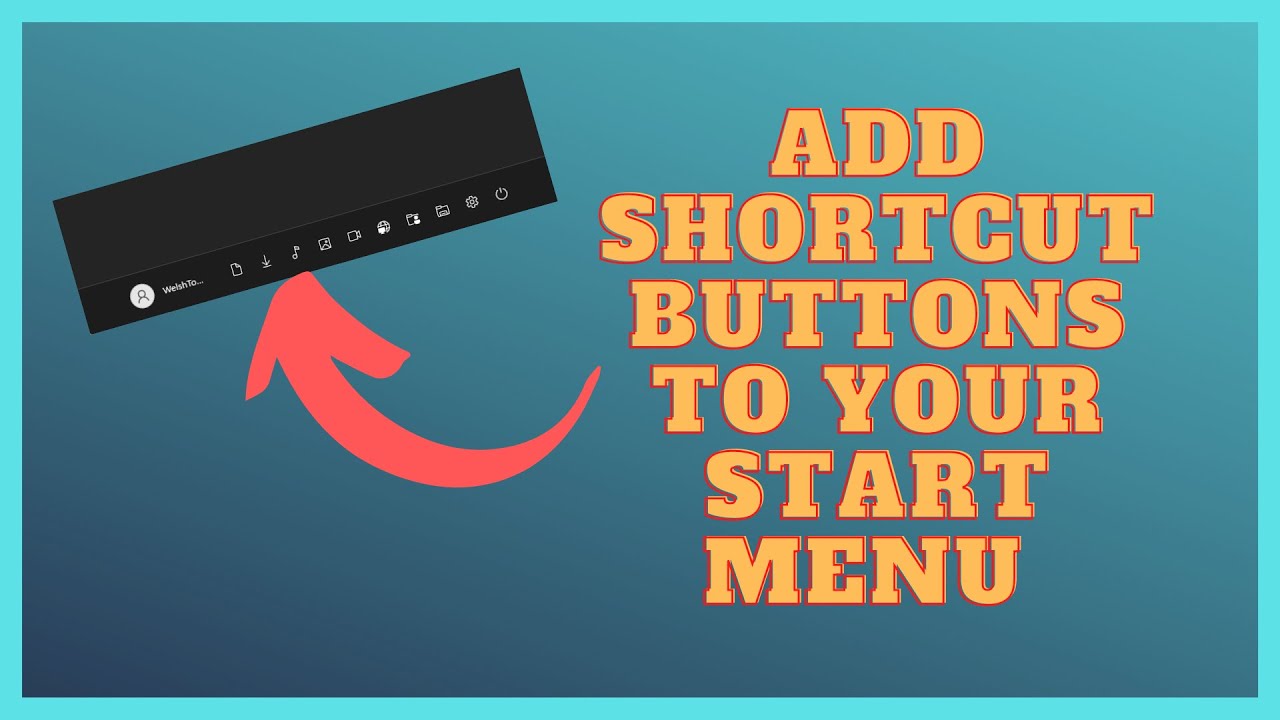 How to add quick access shortcut buttons in the star menu on Windows 11 ...