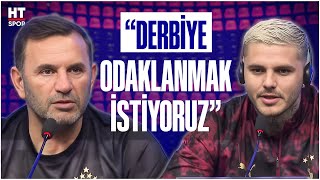 Okan Buruk Ve Mauro Icardi Basın Toplantısında Önemli Açıklamalarda Bulundu Basın Toplantısı