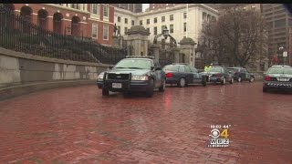 State Police Step Up Security At State House After Capitol Shooting