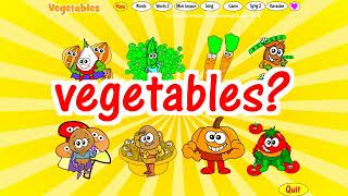 Let's Play GENKI ENGLISH! | Vegetables