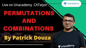 QUARANTINE BATCH | Permutations and Combinations for CAT 2021 | By Patrick D