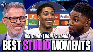 The BEST moments from UCL Today! | Richards, Henry, Abdo, Bellingham \& Carragher | RO16, 6th March