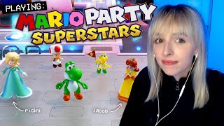 playing the NEW MARIO PARTY!