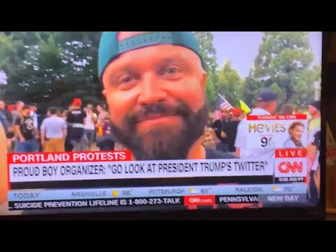 Proud Boys Joe Biggs Credits President Trump On Twitter For Supporting Portland Protest