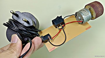 HOW TO MAKE A MINI GERINDRA ELECTRONIC CIRCUITS USING USED DVD ADAPTER AND DYNAMO POWER
