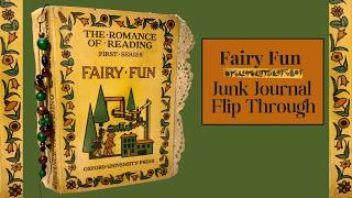 SOLD - Fairy Fun Junk Journal Flip Through by Hyperstamper
