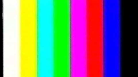 Nothing But Static VHS Production Test Pattern - part 2