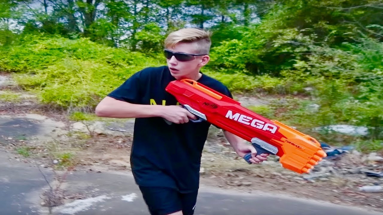 Nerf War PROMETHEUS WARFARE The ultimate Nerf Blaster YouTube