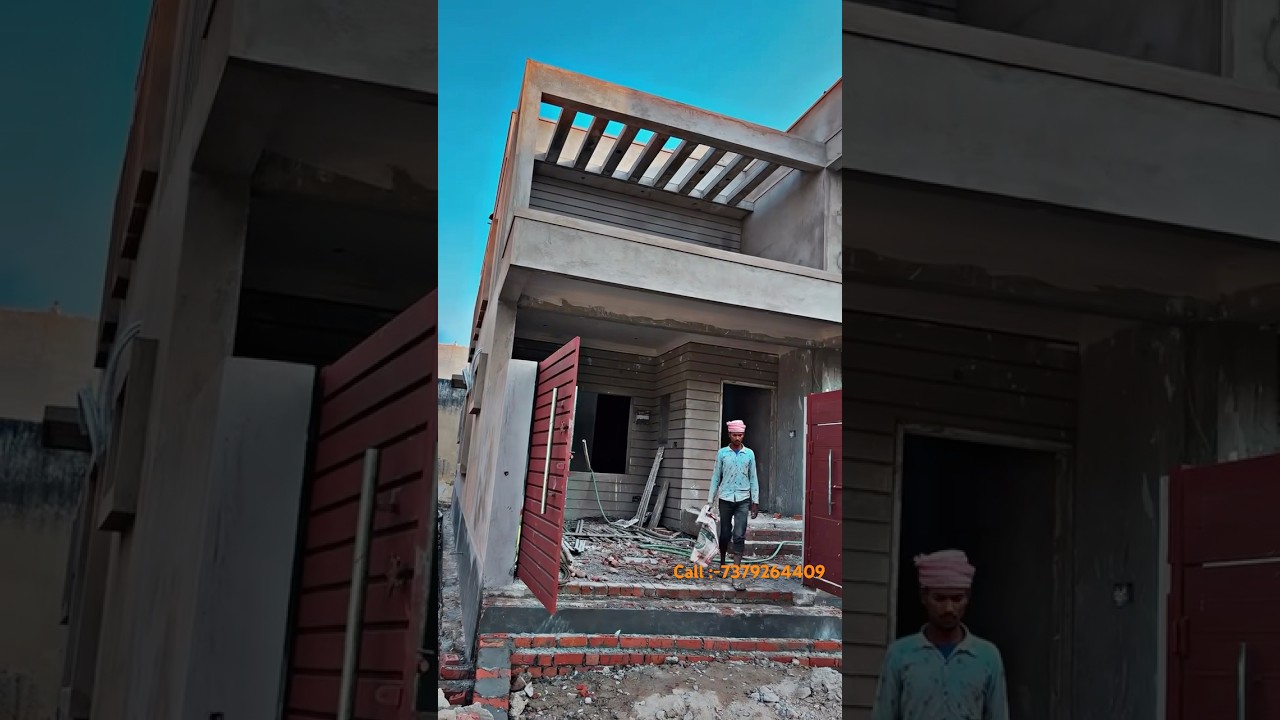 35’X55’ Front Elevation House Design