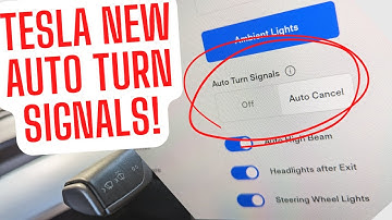 Tesla NEW AUTO turn signals!! | 2022.44.25.5