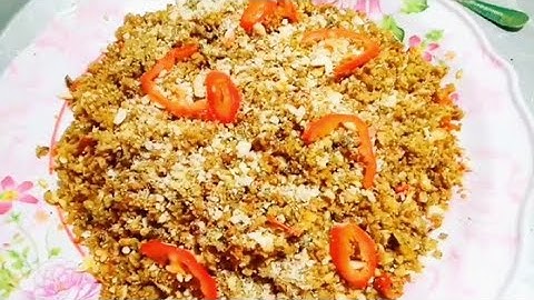 Rắn Xào Sả Ớt Xúc Bánh Đa Thơm Ngon