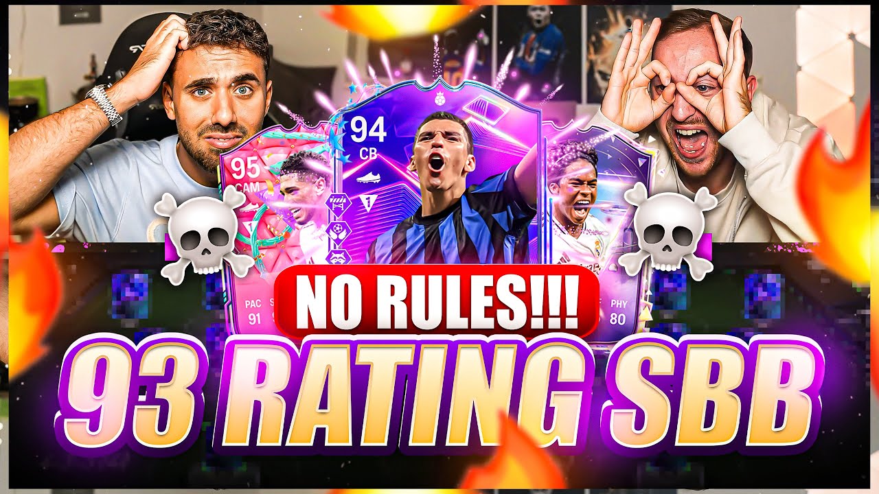 FC 25: WIEDER ZERSTÖRT☠️😭 93 TEAM RATING NO RULES SBB🔥🔥