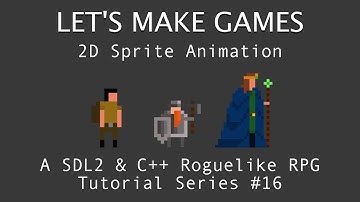 How To Make A Game #16 : Animate 2D Sprites : C++ And SDL2 Tutorial