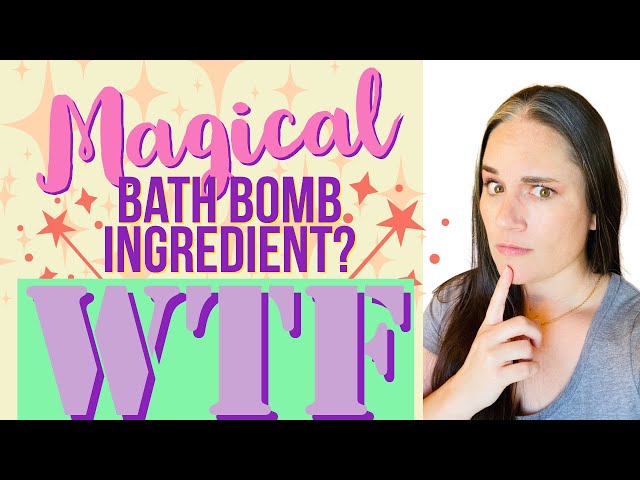 The secret ingredient for magically gorgeous bath bombs! Are you already  using it? 🤔✨🛁 