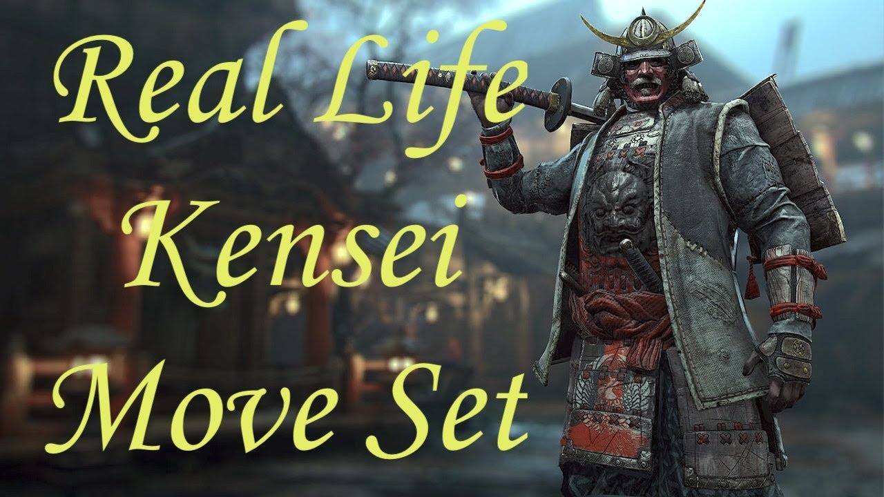 For Honor: Kensei Move Set In Real Life