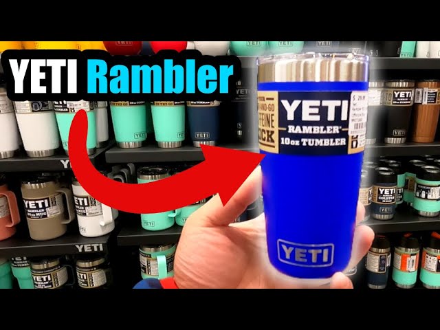 If anyone was curious about how big the 10oz rambler is compared to the  20oz and 30oz : r/YetiCoolers