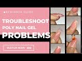  troubleshoot poly nail gel tutorial common issues for beginners  expert tips by glowtips