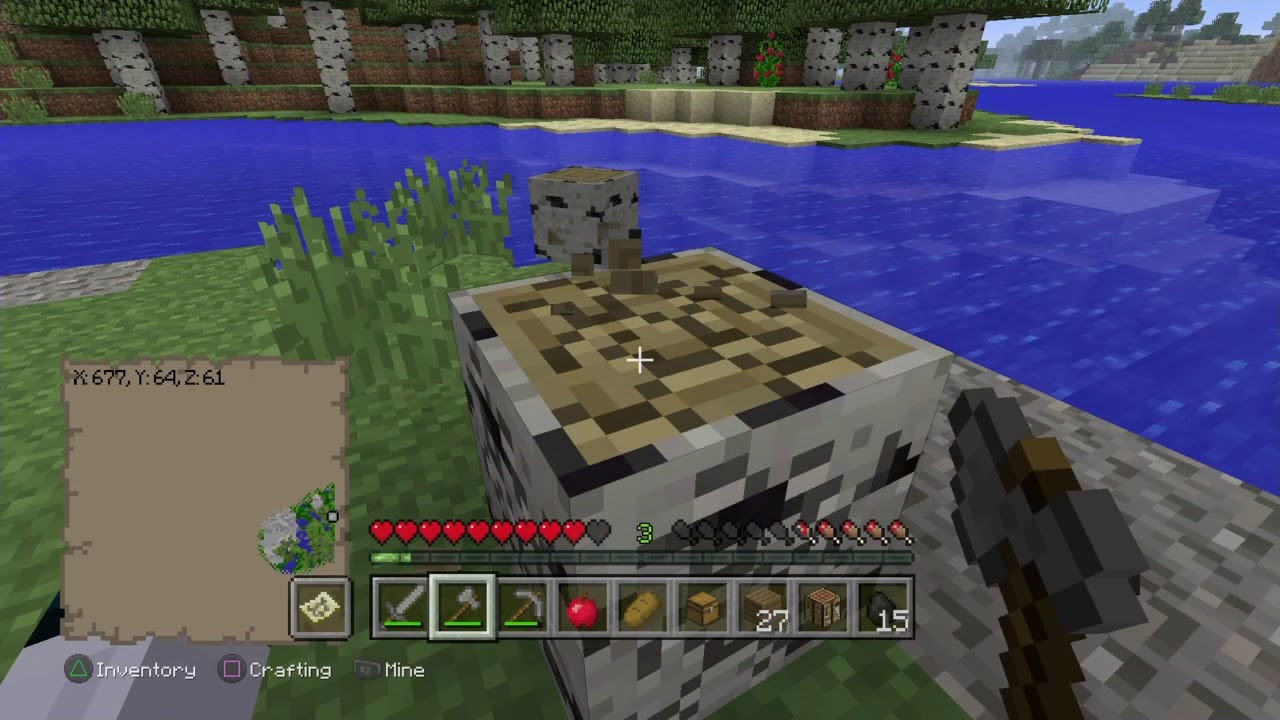 MineCraft Survival Lets Play Episode 1 - YouTube