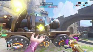 Overwatch - Golden Weapon Sugar Plum Fairy Mercy Gameplay