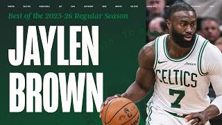 Famous Jaylen Brown 2025-202526 Regular Season Highlights | Extended Highlights Net Worth