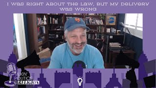 I was right about the law, but my delivery was WRONG: How to discuss threats to our rights