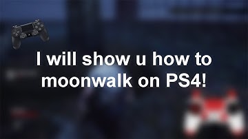 Dead by Daylight moonwalk tutorial on console (PS4) (Aarun tech)