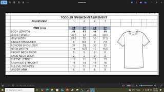 Basic T-Shirt Pattern for Beginner/Pattern for Beginner / CAD pattern tutorial 4g nerob cad 2025