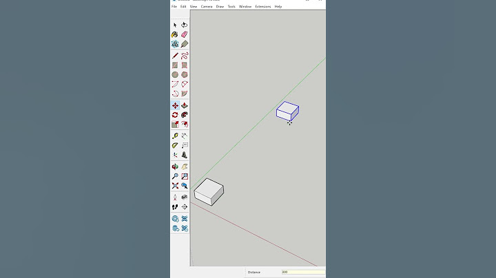 Hướng dẫn chia đều đoạn thẳng sketchup 2023 năm 2024