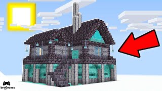 MİNECRAFT NETHER EVİ YAPTIK - BUZ ADASINDAN KAÇIŞ #15