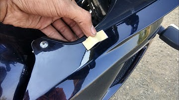 Remove fairing Vibrations