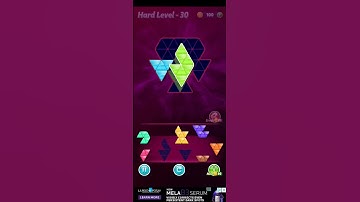 Block triangle puzzle  6 mania   level 30.      Please   subscribe thank-you