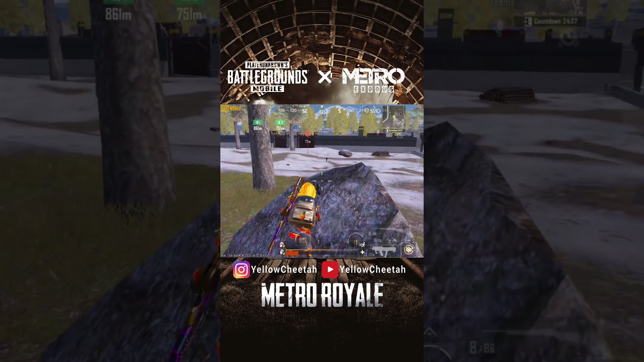 Metro Royale 1vs4 with JS9🔥 