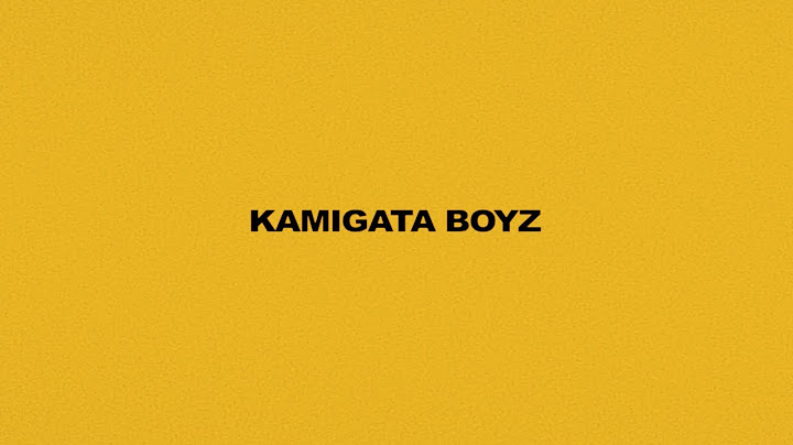 THIS IS "KAMIGATA BOYZ" [Official Teaser]