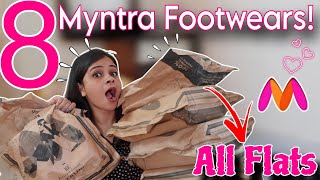 *Huge* Myntra Footwear Haul ||❤️Trending, Must Haves, Statement flats | 50%- 80% Off || Kamna Sharma
