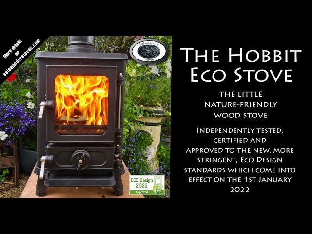 The Small Wood Cook Stove from Salamander Stoves