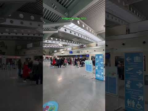 Video: Podgoritsa aeroporti