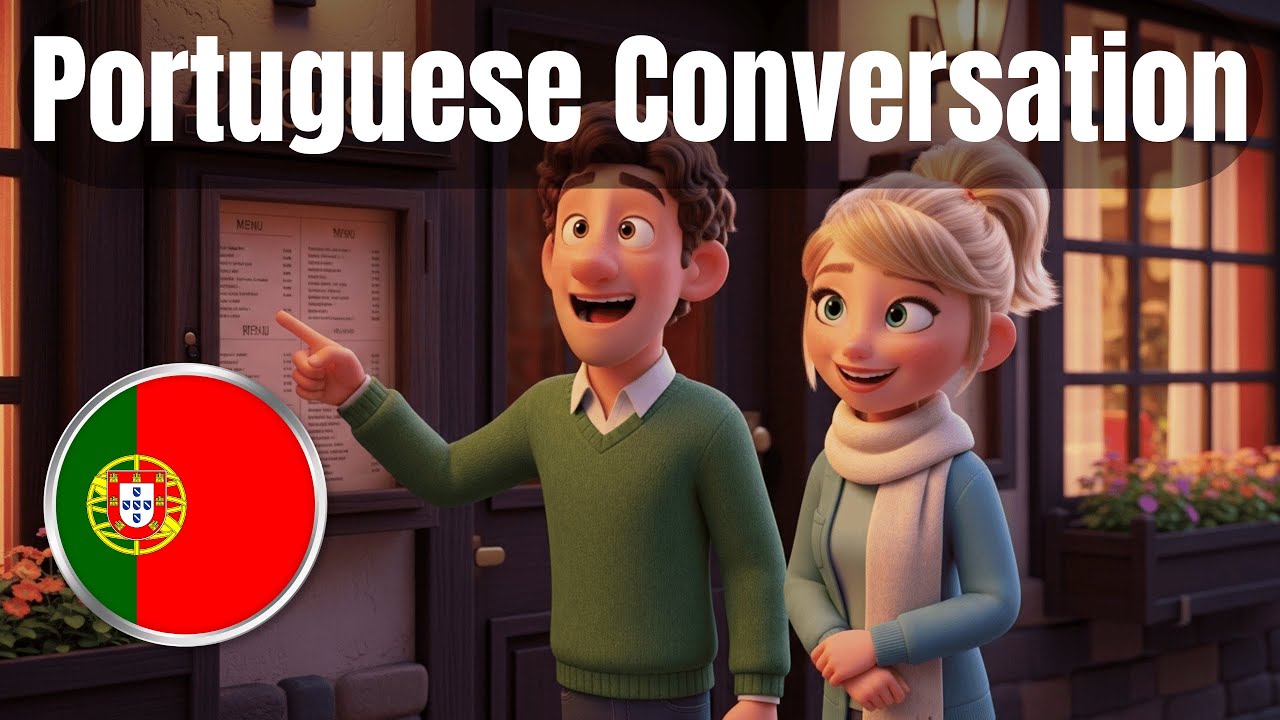 Portuguese Listening Practice: Finding a Restaurant (Ordering 