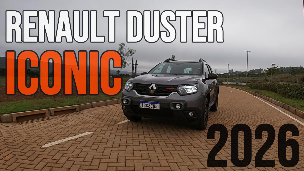 🚙 Novo Renault Duster Iconic 2026 | Avaliação Completa + Novidades, Conforto e Tecnologia!