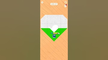 Paper Fold Gameplay Level 157 (Android, iOS) #paperfold #paperfoldgameplay #shorts #puzzle