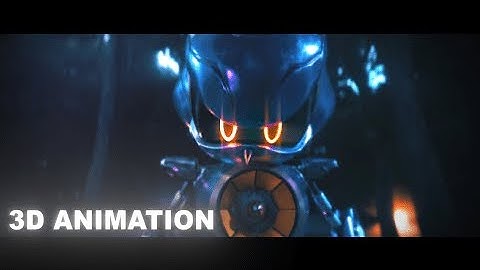 Metal Sonic | 3D Animation | [4K]