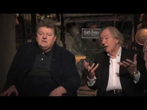 Robbie Coltrane Michael Gambon On Harry Potter And Deathly Hallows: Part - YouTube