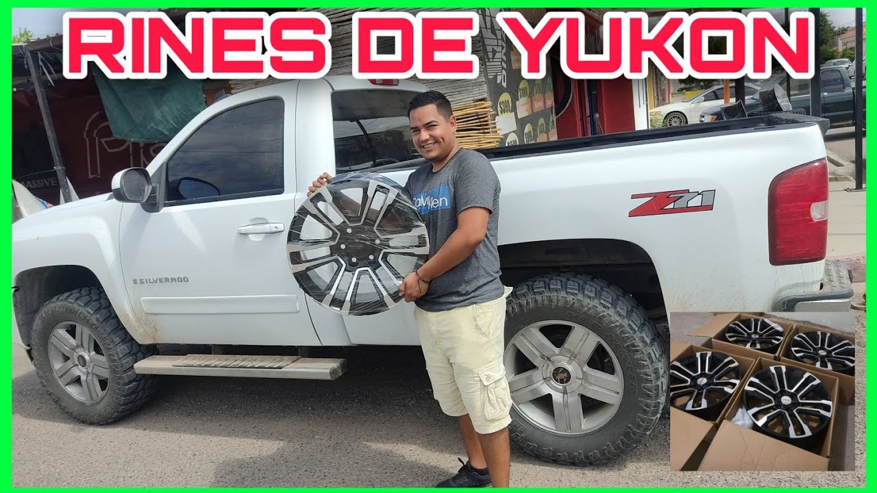 NUEVOS RINES DE YUKON 2018 A MI SILVERADO 08 AUSTERA! || SHESHELED