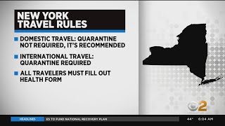 New York Lifts Travel Quarantine