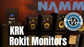 NAMM 2019 KRK Rokit Generation 4 Monitors